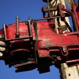A man works on the rig of an oil drilling pump site in McKenzie County outside of Williston, North Dakota March 12, 2013.
CREDIT: REUTERS/SHANNON STAPLETON A man works on the rig of an oil drilling pump site in McKenzie County outside of Williston, North Dakota March 12, 2013.
CREDIT: REUTERS/SHANNON STAPLETON