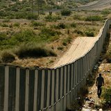 The US-Mexico boarder The US-Mexico boarder