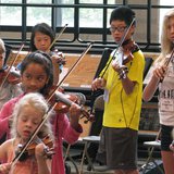 Young musicians at UWSP Aber Suzuki Instutute Young musicians at UWSP Aber Suzuki Instutute