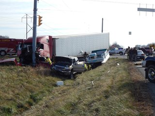 Vermillion County Accident photo Indiana State Police