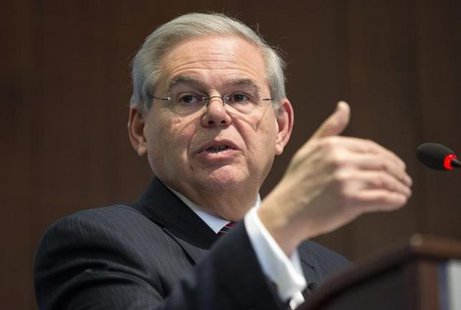 Senator Menendez indicted for corruption says will be vindicated.