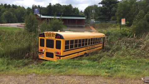 Spooner, WI school bus involved in a crash 82215 - PHOTO: Wisconsin ...