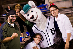 Duluth Huskies Mascot and Fans Duluth Huskies Mascot and Fans