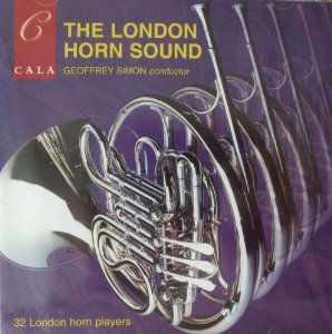 The London Horn Sound (conductor: Geoffrey Simon) Album Cover