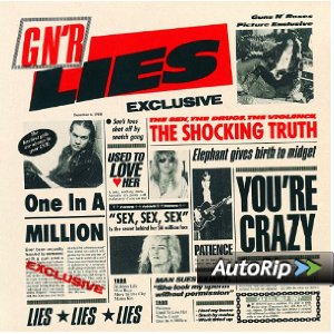 G N' R Lies Album Cover
