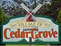 Cedar Grove sign