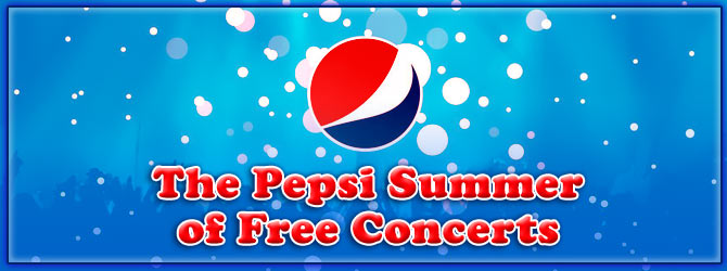 Pepsi Summer of Free Concerts