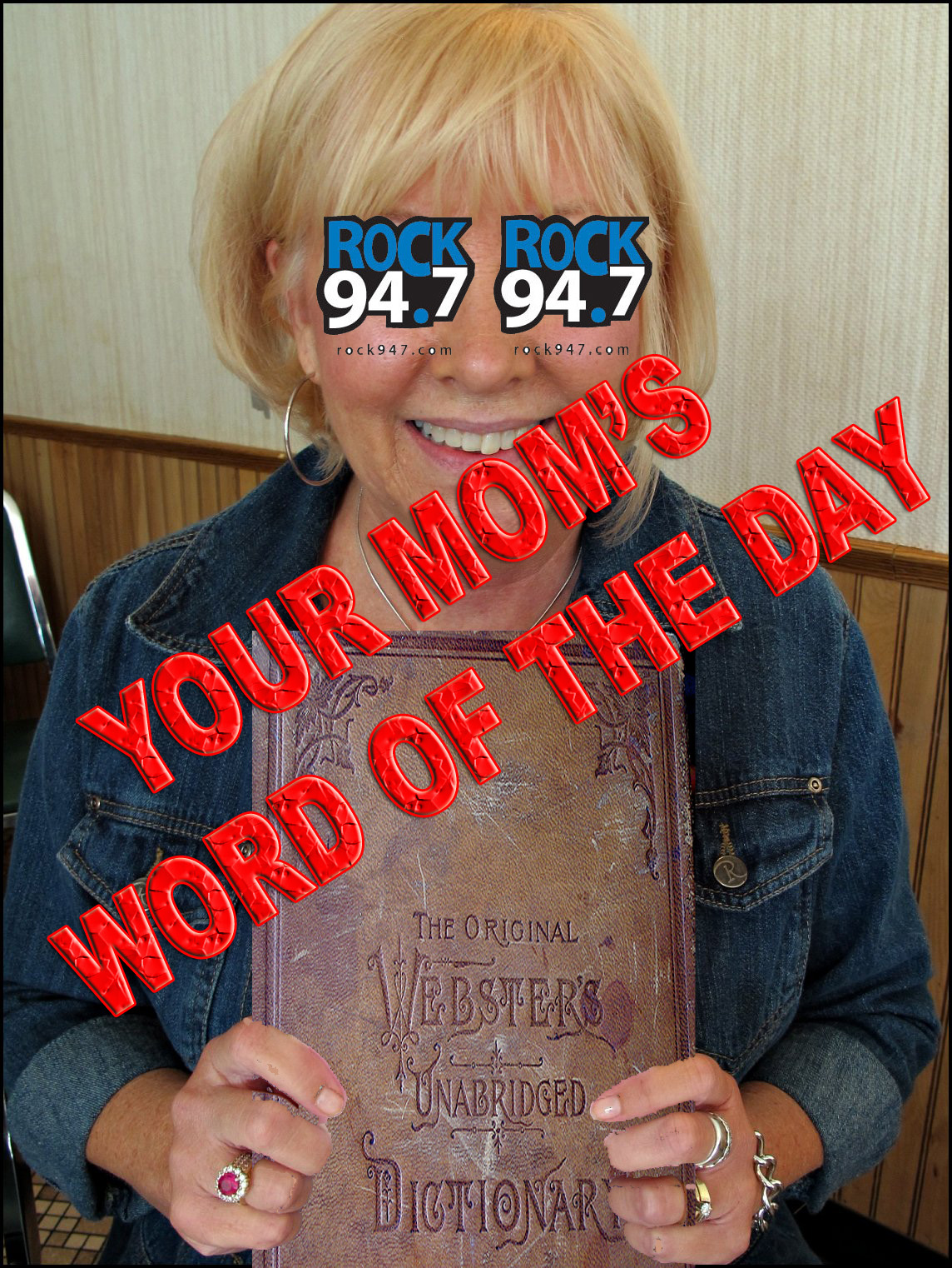 MOM PHOTO BY JOE MARINARO.  DICTIONARY PHOTO BY LIZ WEST.  REMIX BY TERRY STEVENS,