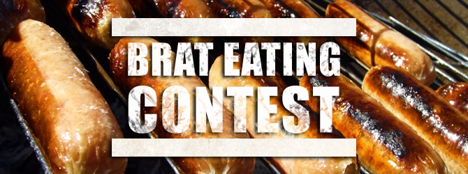 Brat Eating Contest
