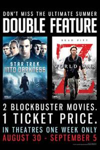 _Star Trek Into Darkness / World War Z