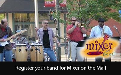 Register your band for Mixer on the Mall