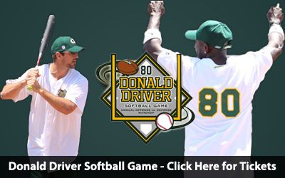 Donald Driver Charity Softball Game 2012