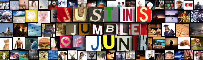 Justins's Jumble of Junk Banner