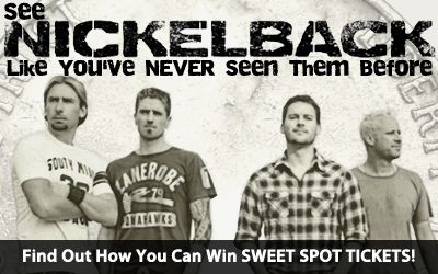 See Nickelback Like You've Never Seen Them Before