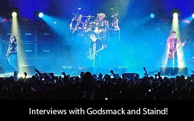 Godsmack and Staind Interview