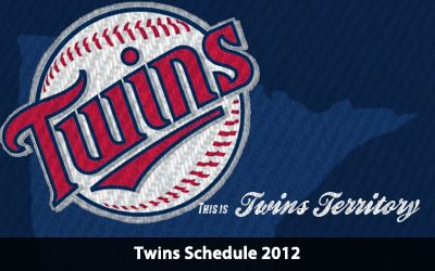 Twins Schedule 2012