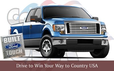 Drive to Win your Way to Country USA!