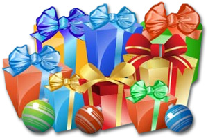 Beautifully Wrapped Gifts