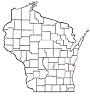 Howards Grove, WI map