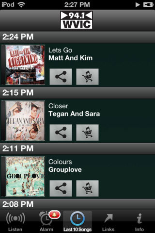 iPhone Playlist Screenshot