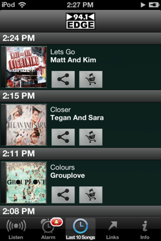 iPhone Playlist Screenshot