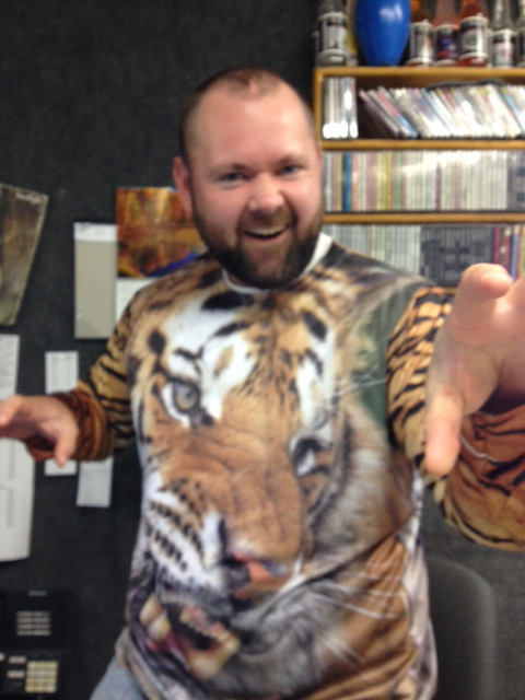 Justin - Tiger Shirt