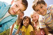 Kids playing