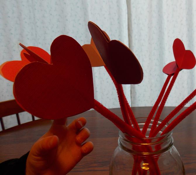 Growing love! My Sculpture for Valentine's day – stage1!