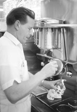 bob litherland working at the moorhead dq years ago