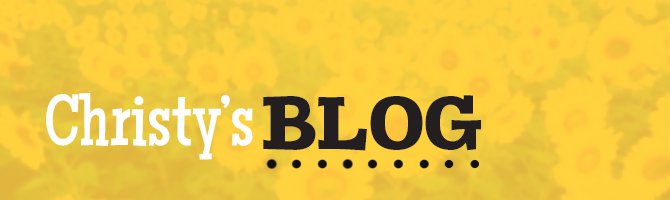 Christy's Blog