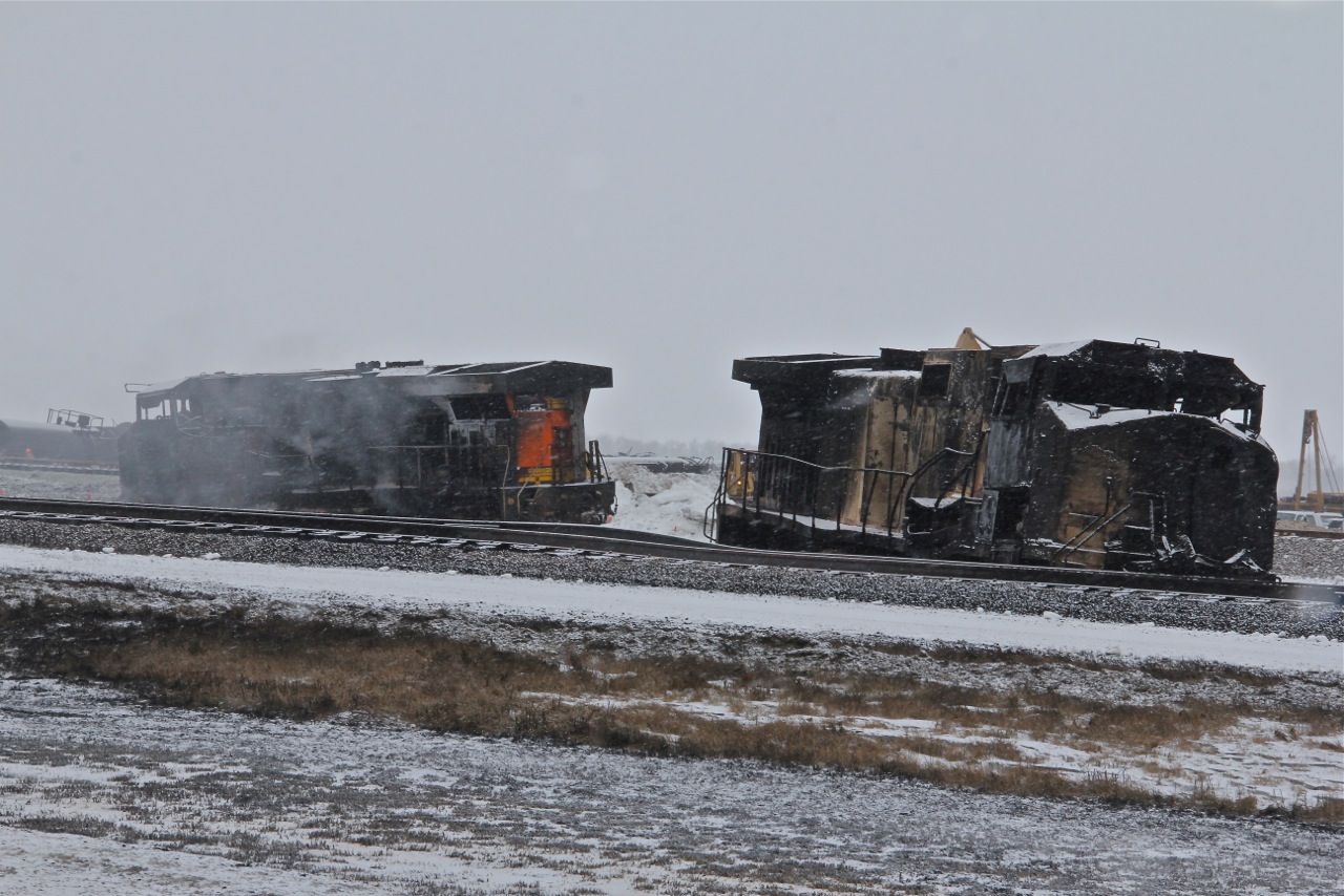 Photo 3 of 13 | Casselton Train Derailment Aftermath | KFGO-790