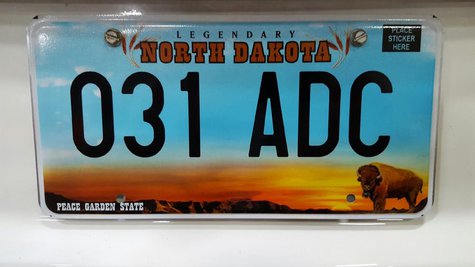 New 'Sunrise' North Dakota license plates released - News - KFGO The ...