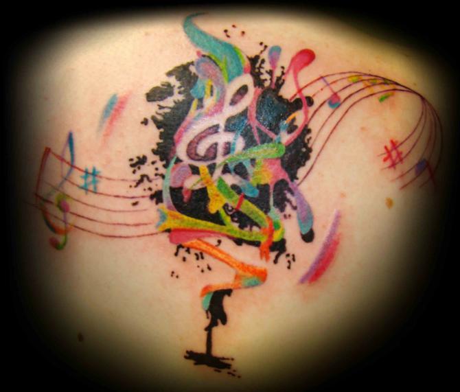 Gallery Symbols Music Tattoos Pictures 5019 Tattoo Free Download.